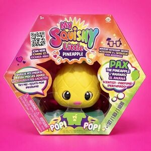My Squishy Little Pineapple Pax Figure WOWWee Scented Toy NIB Mystery Acc NIB